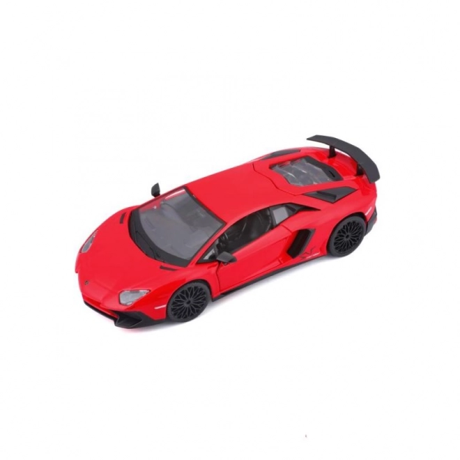 Metalowy model Bburago Lamborghini Aventador czerwony 1:24