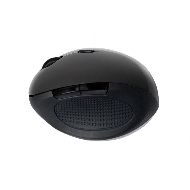 Ergonomiczna bezprzewodowa mysz optyczna 2.4GHz 1600dpi czarna