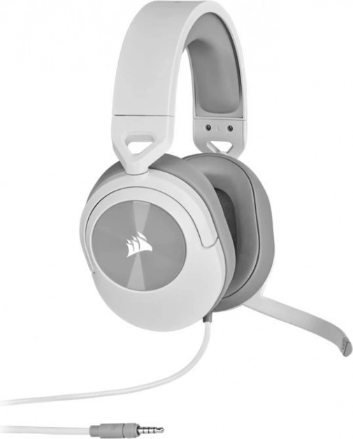 Słuchawki gamingowe CORSAIR HS55 Surround – białe