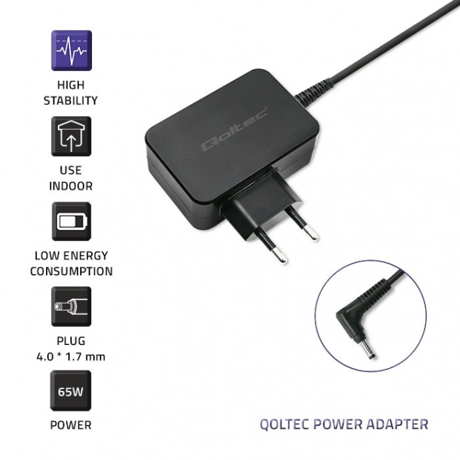 Zasilacz Qoltec do Lenovo 65W 20V 3.25A