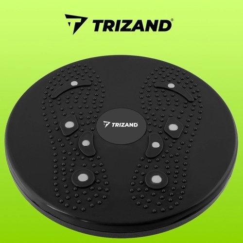 Trizand 4849 Dysk obrotowy Twister - czarny magnes
