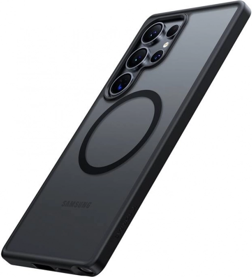 Magnetyczne etui TORRAS Guardian‑Mag do SAMSUNG Galaxy S25 Ultra – czarne