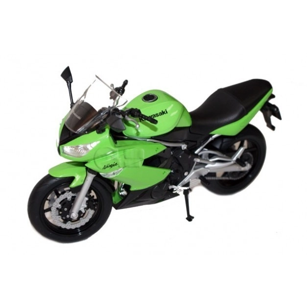 Welly Motocykl Kawasaki Ninja 650R 1:10 zielony