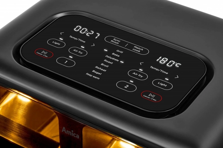 Sterowanie dotykowe i bogaty wybór programów