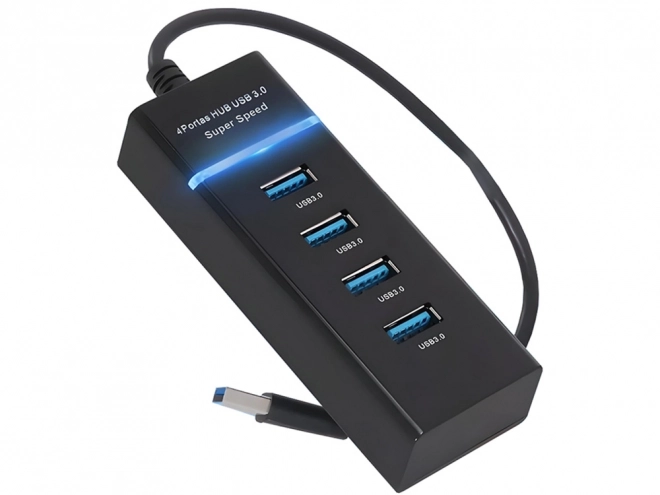 Hub USB 3.0 z 4 portami do szybkiego transferu danych