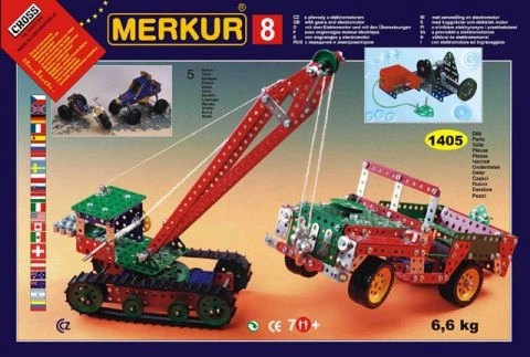 Klocki konstrukcyjne Merkur 8