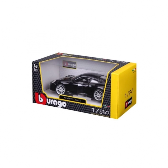 Model samochodu Porsche 911 Carrera S czarny