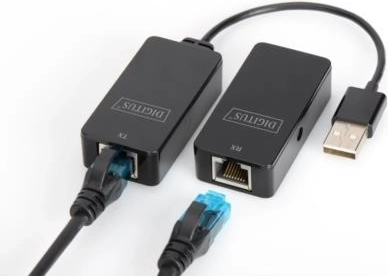 Przedłużacz USB 2.0 po kablu Cat.5e/6 do 50 m