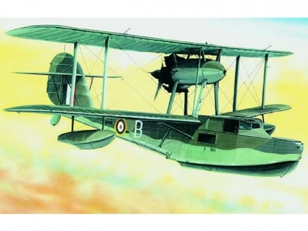 Model Supermarine Walrus 1:48 23,6x29cm w pudełku 34x19x5,5cm