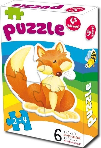 Moje pierwsze puzzle Zwierzątka
