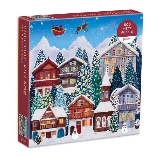 Puzzle świąteczna wioska 500 elementów