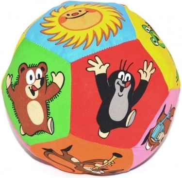 Tekstylowa piłka z motywem Krecika 15 cm