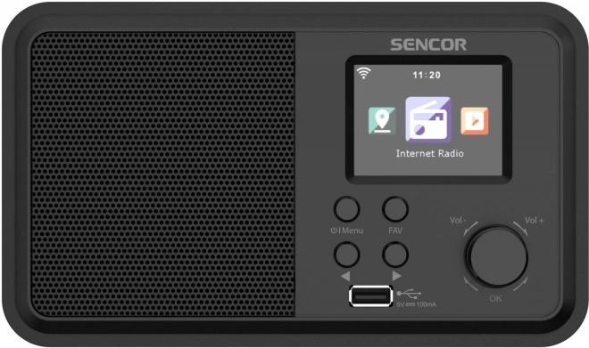 Internetowe radio Sencor o mocy 4 W i WiFi