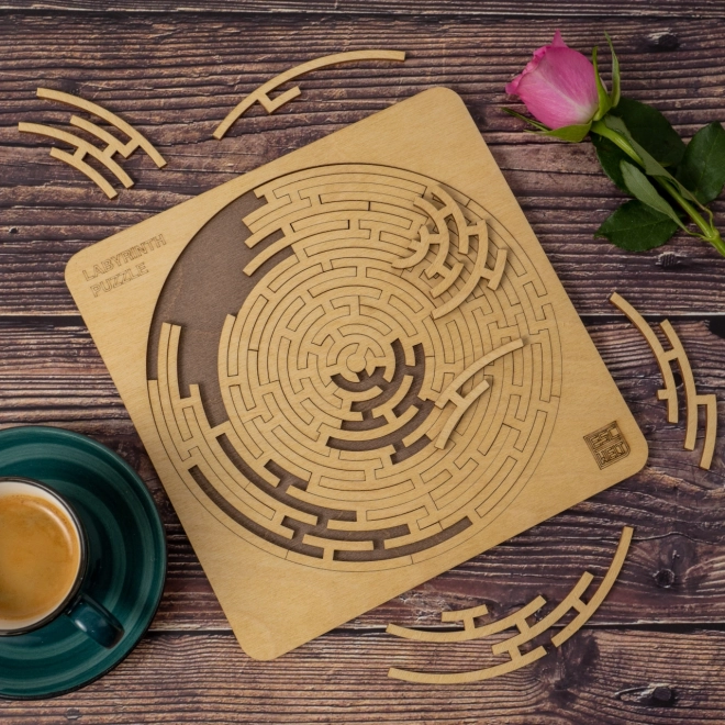EscapeWelt Drewniane puzzle Labirynt