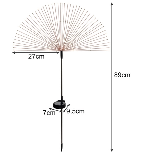Gardlov Lampa solarna ogrodowa LED Dmuchawiec