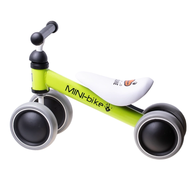 Dziecięcy rower biegowy mini bike - zielony