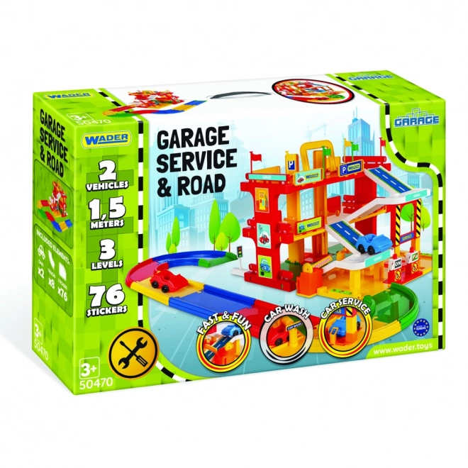 Garaż Service z drogą od Wader