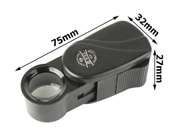 Kieszonkowa lupa 10x 20 mm JUBILERS