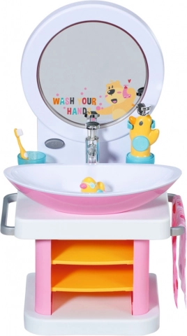 Umywalka dla lalki BABY born ze światłem i dźwiękami