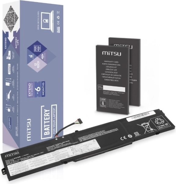 Bateria MITSU do Lenovo IdeaPad 330-15ICH/330-17ICH 45 Wh 11,34 V