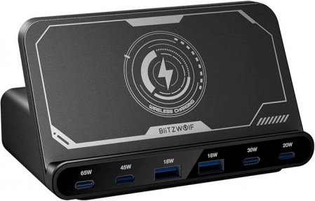 BlitzWolf szybka ładowarka 160W, czarna