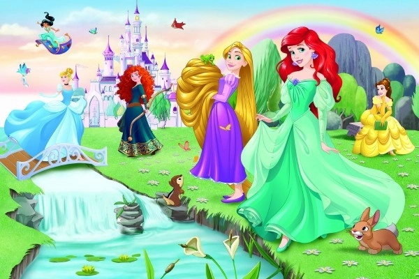 Puzzle 60 elementów Poznaj księżniczki DISNEY PRINCESS Trefl