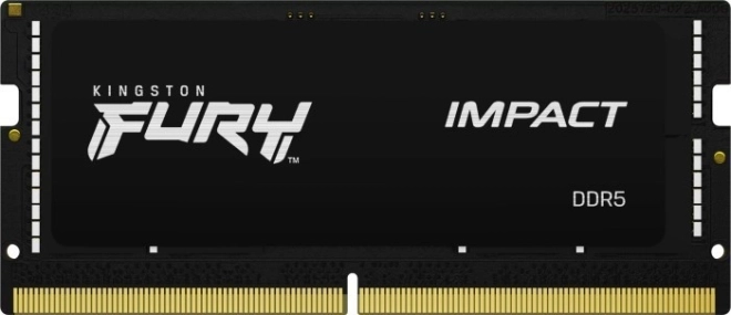 Pamięć DDR5 SODIMM KINGSTON FURY Impact 16 GB 4800 MHz CL38
