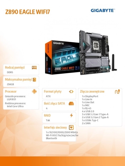 Płyta główna Eagle WIFI7