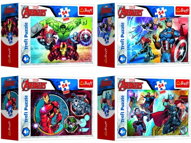 Minipuzzle Avengers 54 elementów