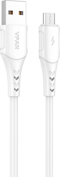 VFAN USB na Micro USB Kabel 1 m 3 A Biały