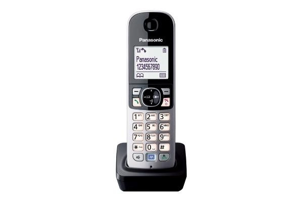 Zestaw dodatkowego telefonu bezprzewodowego Panasonic czarny