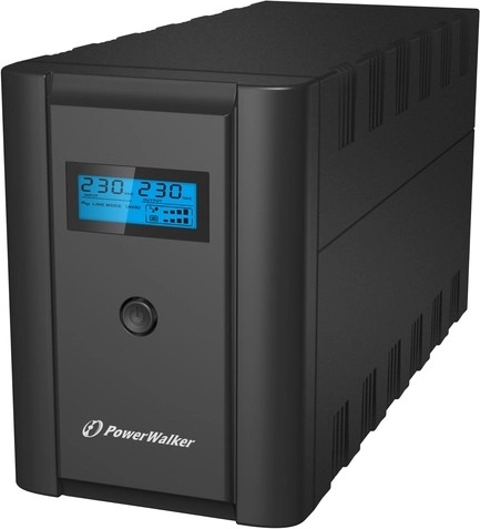 UPS Line-Interactive 2200VA z LCD i ochroną