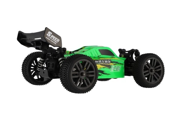 Samochód RC Buggy Bonzai Jubatus terenowy 30cm plastik 2,4GHz na baterie + 2x dodatkowy pakiet w pudełku 40x14x21