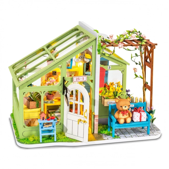 Wiosenne kwiaty - DIY Miniaturowy domek dla lalek