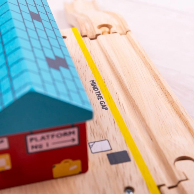 Bigjigs Rail Stacja Nad Drogą