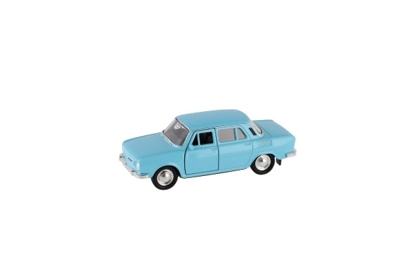Auto Welly Škoda 100 metal/plastik 11cm 1:34 wolny bieg możliwość 4 kolorów 15x7x7cm