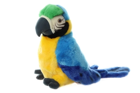 Papuga Pluszowa Marionetka 27 cm