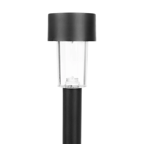 Solarne ogrodowe lampy LED - zestaw 10, wkopywane, wodoodporne, ciepłe białe światło