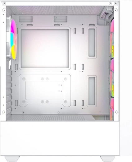 Półprzezroczysty panel boczny dla łatwego dostępu