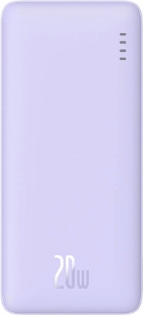 Baseus Airpow powerbank 10000 mAh 20 W – fioletowa