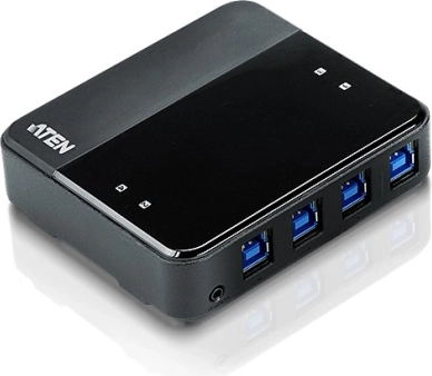 4-portowy przełącznik USB 3.2 Gen1 do współdzielenia peryferiów