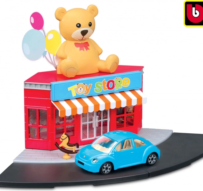 Bburago City zestaw do zabawy Sklep z zabawkami 1:43