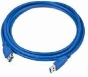 Przedłużacz USB 3.0 AM–AF 1,8 m niebieski