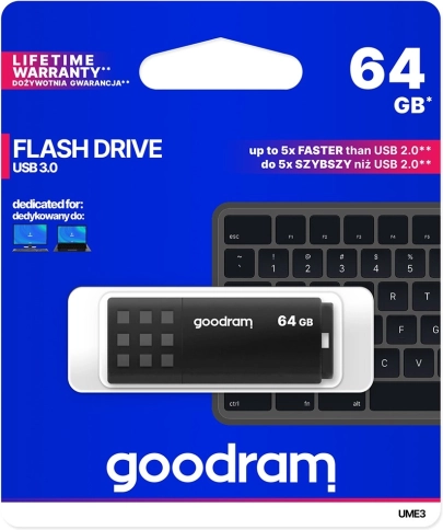 pendrive USB GOODRAM UME3 64 GB USB 3.0 czarny