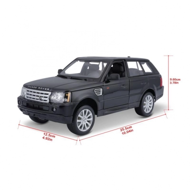 Model Range Rover Sport czarny