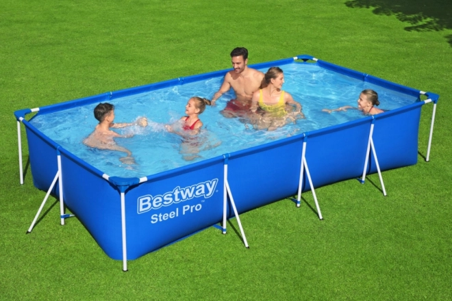 Basen stalowy Bestway Steel Pro 400 x 211 x 81 cm