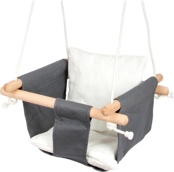 Drewniana dziecięca huśtawka Baby Comfort small foot