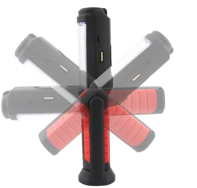 Lampa warsztatowa 3w1 LED COB z możliwością ładowania
