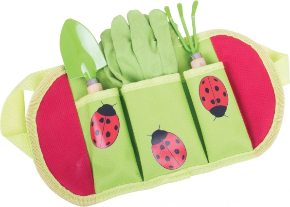 Bigjigs Toys dziecięcy zestaw ogrodniczy biedronka
