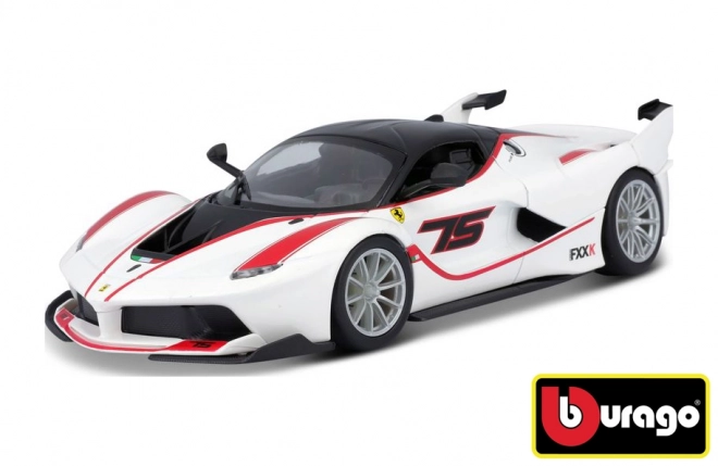 Bburago Ferrari Racing FXX K biały model 1:24